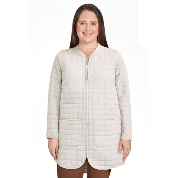 Athletic Works - Women's Quilted Tunic Jacket sz L (12-14) - Picture 6 of 10